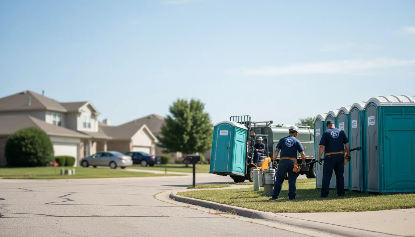 Porta Potty Rental in Potts Grove, PA near me